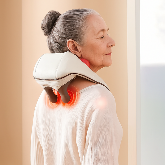 BodyFlowFix Shiatsu Neck and Shoulder Massager Gift For Mom Mom & Father