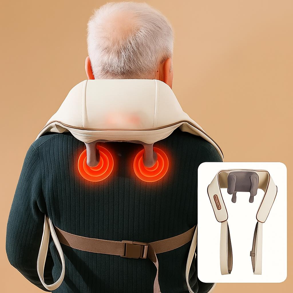 BodyFlowFix Shiatsu Neck and Shoulder Massager Gift For Mom Mom & Father