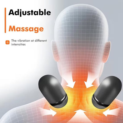 Bodyflowfix 3-in-1 Cordless Heated  Neck Massager Pillow