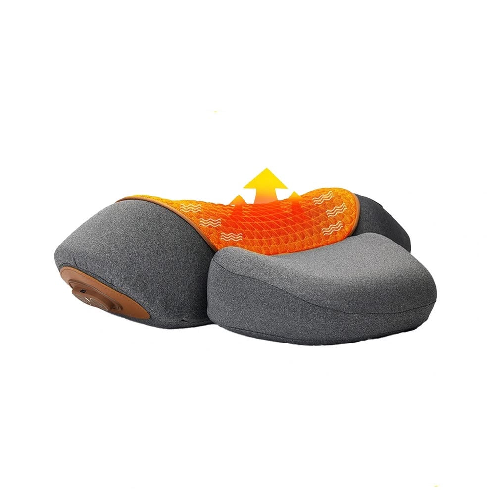Bodyflowfix 3-in-1 Cordless Heated  Neck Massager Pillow